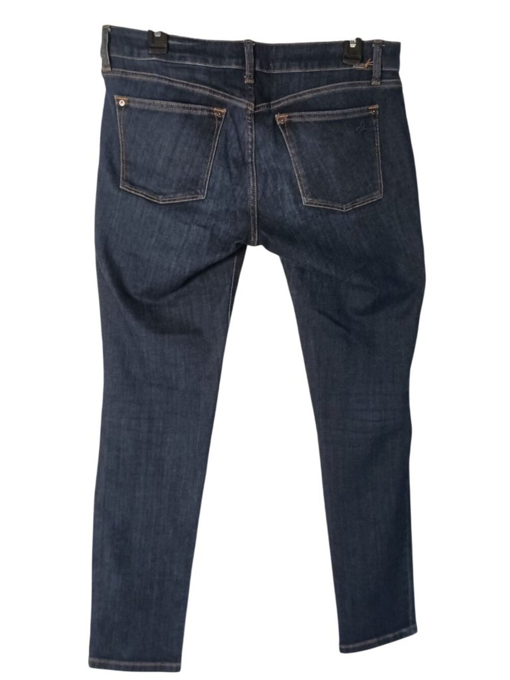 DL1961 Emma Power Legging Dark Wash Skinny Jeans Womens Size 30 Made With Americ - Picture 7 of 10
